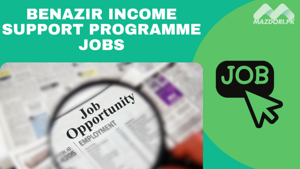 Benazir Income Support Programme Jobs