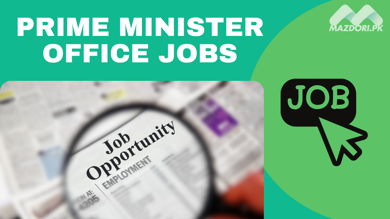 Prime Minister Office Jobs 2024