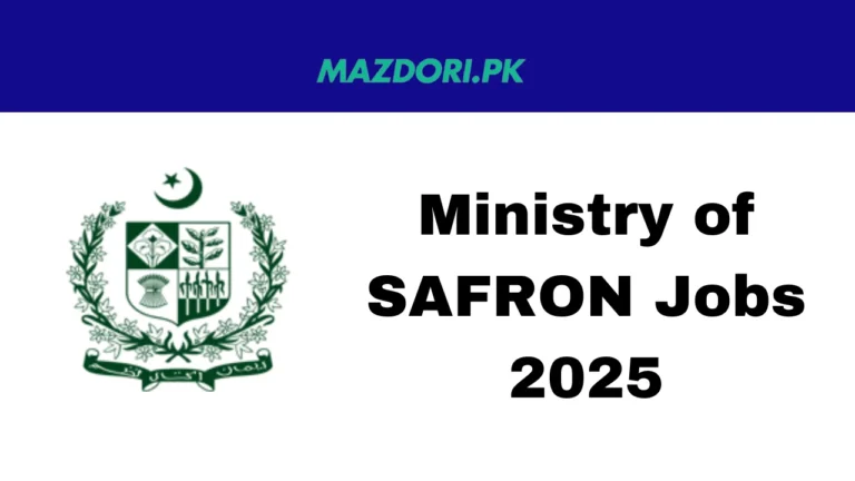 Ministry of SAFRON Jobs 2025