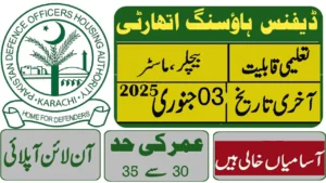 DHA Karachi Jobs 2025