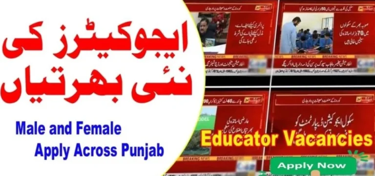 ESE Educators Jobs Through PPSC