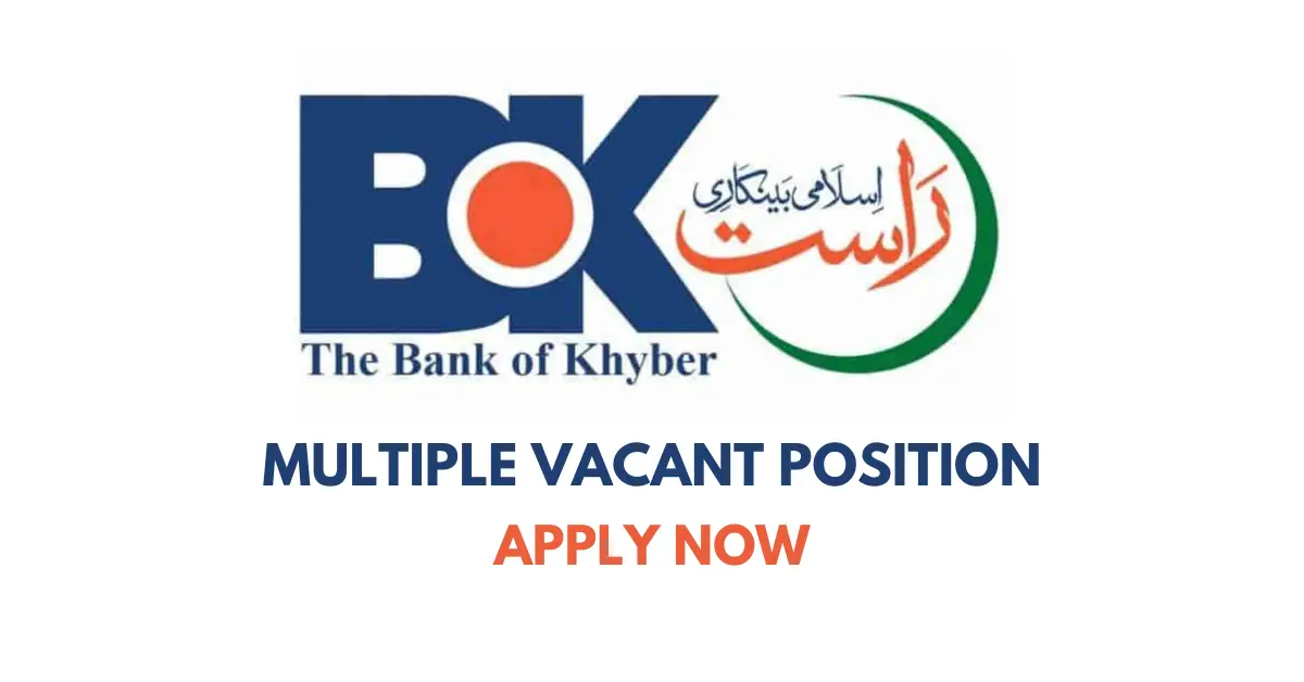 Bank of Khyber BOK Jobs