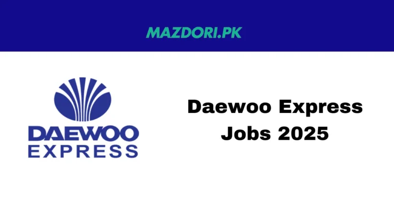 Daewoo Express Jobs 2025