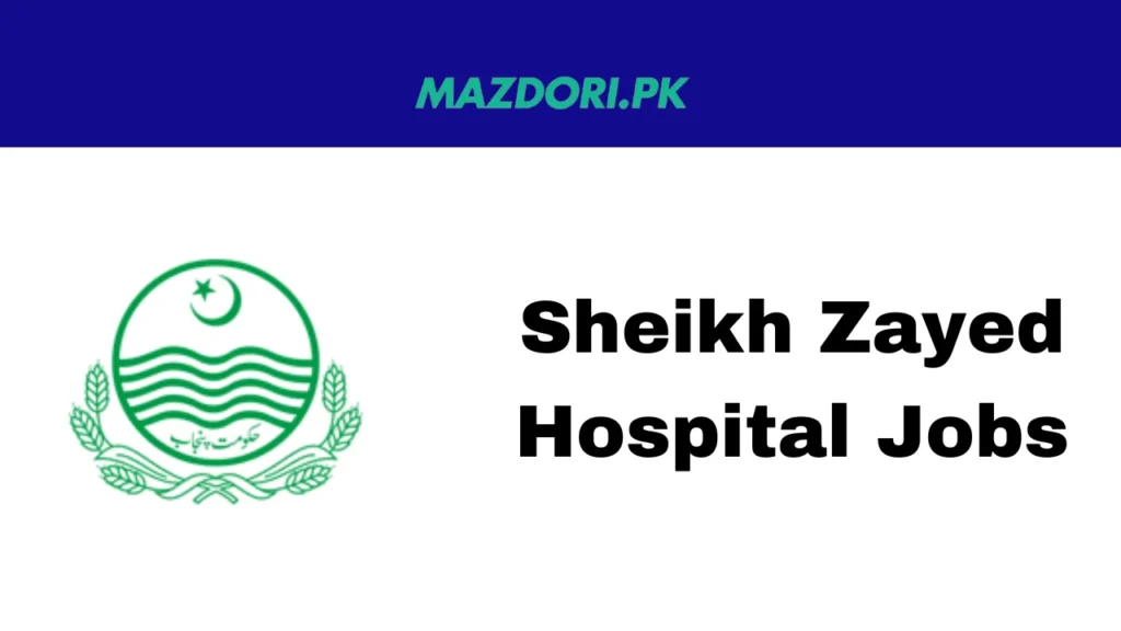 Sheikh Zayed Hospital Jobs