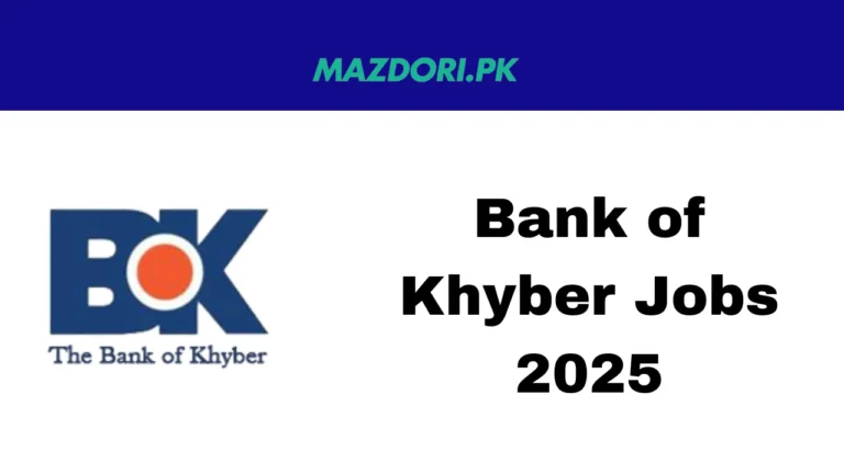 Bank of Khyber Jobs 2025