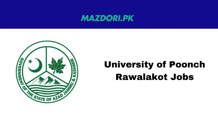 University of Poonch Rawalakot Jobs