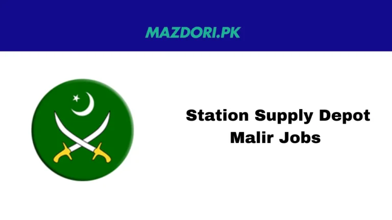 Station Supply Depot Malir Jobs