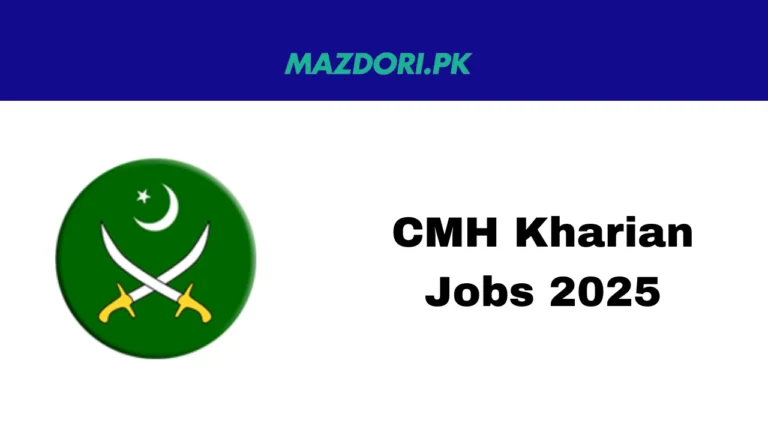 CMH Kharian Jobs 2025