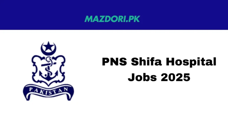 PNS Shifa Hospital Jobs 2025