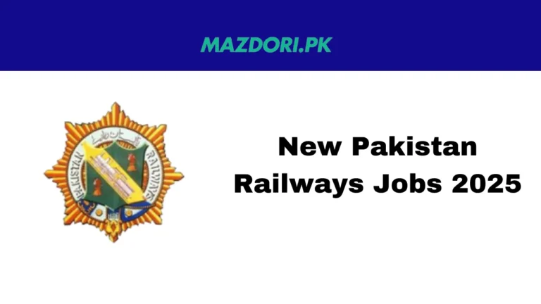 New Pakistan Railways Jobs 2025