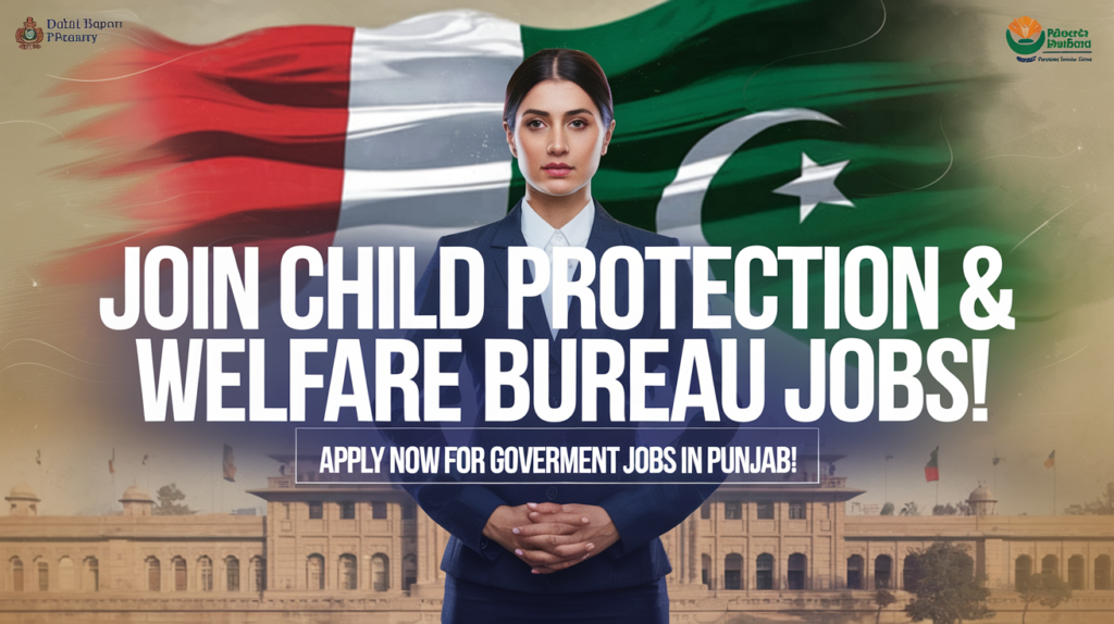 Application Form Child Protection and Welfare Bureau Jobs 2025 Punjab