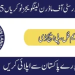 National University of Modern Language Jobs in Faisalabad 2025