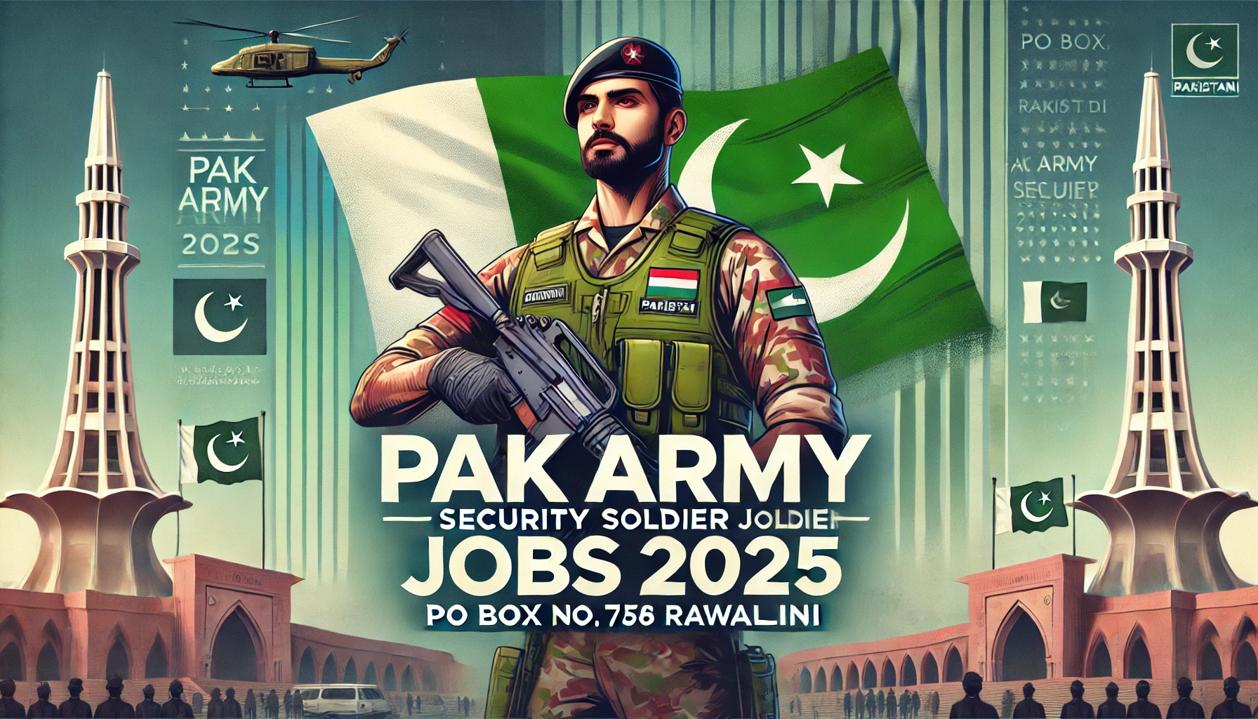 Pak Army Security Soldier Jobs 2025 – PO Box No. 758 Rawalpindi Latest