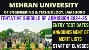 Mehran University of Engineering & Technology Jobs In Jamshoro 2025