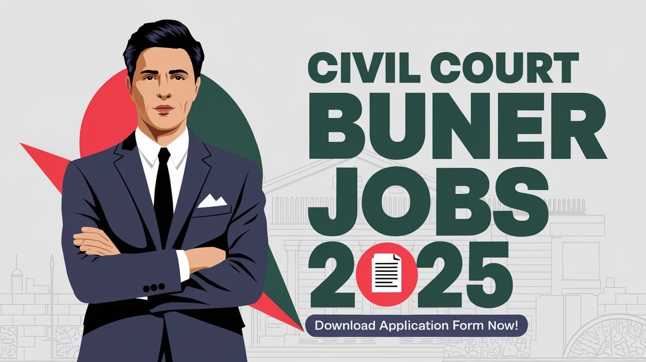 Civil Court Buner Jobs 2025 Application Form Download