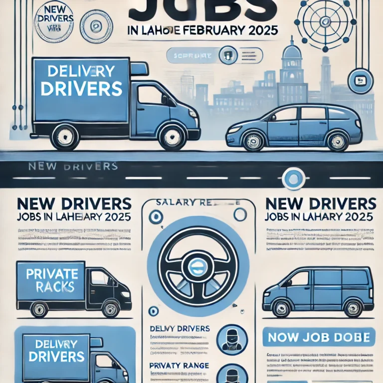 Drivers Jobs in Lahore February 2025 Advertisement