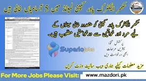 Latest Sukkur Electric Power Company SEPCO Jobs February 2025 Advertisement