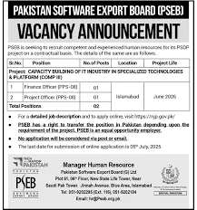 PSEB Jobs 2025: Pakistan Software Export Board Application Form Download 1 Pakistan Software Export Board