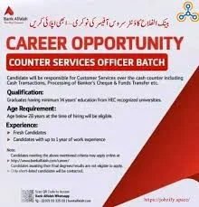 Bank Alfalah Jobs 2025