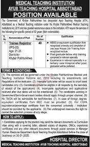Ayub Teaching Hospital Abbottabad Jobs 2025 Latest Advertisement 1 Ayub Teaching Hospital Abbottabad Jobs 2025