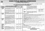 Sindh Public Service Commission Management Jobs Hyderabad