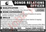 CYTE Foundation Jobs For Donor Relations Officer Lahore