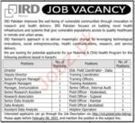 Interactive Research & Development IRD Pakistan Pvt Ltd Jobs