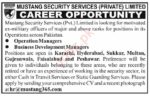 Jobs At Mustang Security Services Pvt Ltd Karachi Pakistan