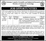 Government Jobs At Ministry of Science and Technology MOST 