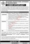 Securities & Exchange Commission of Pakistan Latest Jobs
