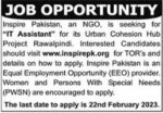 IT Job At Inspire Pakistan In Rawalpindi Pakistan