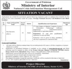 Federal Govt IT Jobs At Ministry of Interior In Islamabad