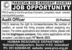 Federal Govt Latest Jobs At Pakistan Red Crescent Society