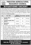 Federal Govt Jobs At Pakistan Agricultural Research Council