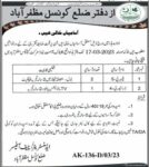 Govt Latest Jobs At District Council In Muzaffarabad AJK
