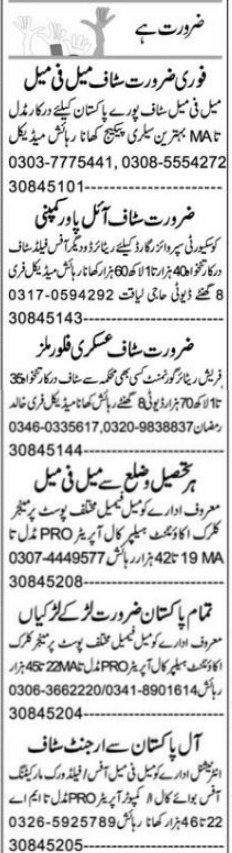 Management Jobs At Private Company In Lahore Punjab