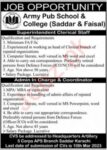 Govt Jobs At Army Public School & College In Karachi Sindh