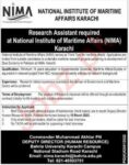 Govt Research Jobs At National Institute of Maritime Affairs