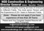 Management Jobs At Emaarat Holding Group In Islamabad