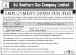 Govt Jobs At Sui Southern Gas Company Limited Karachi
