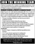 Jobs At Pakistan Accumulators Pvt Ltd In Islamabad Pakistan